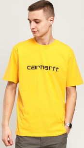Carhartt WIP Script Tee tmavě žluté