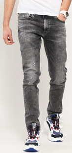 CALVIN KLEIN JEANS M Slim Taper da135 grey dstr 31/32
