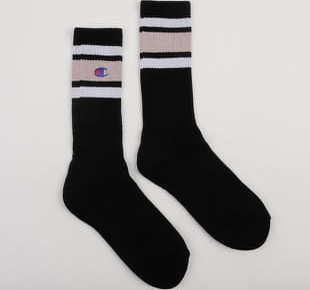 Champion Rochester Crew Sock černé / melange šedé