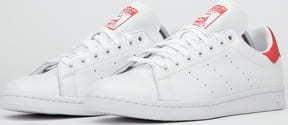 adidas Originals Stan Smith ftwwht / ftwwht / lusred