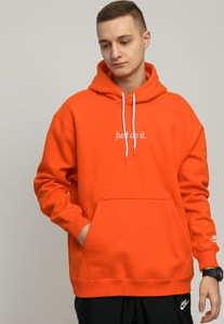 Nike M NSW JDI Hoodie PO Fleece oranžová