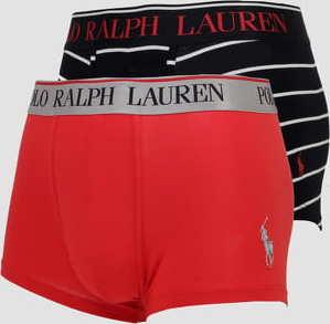 Polo Ralph Lauren 2 Pack Stretch Cotton Trunks červené / černé / bílé