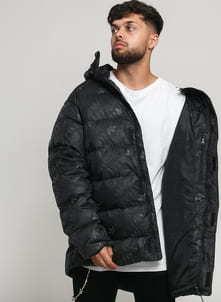 adidas Originals H Jacket Down Reflective černá / tmavě šedá
