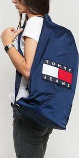 TOMMY JEANS W Heritage Large Sling Bag navy