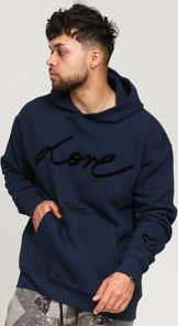 F*CK THEM Love Them Hoodie navy