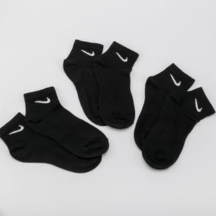 Nike U NK Everyday ightweight Ankle 3 Pack černé