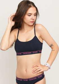 Calvin Klein CK ONE Unlined Bralette navy