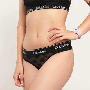 Calvin Klein Thong černé