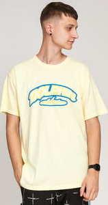 Pink Dolphin Thunder Script Tee žluté
