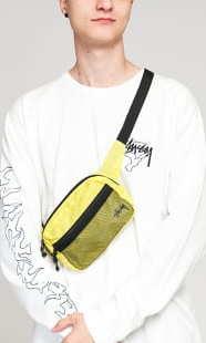 Stüssy Light Weight Waist Bag žlutá / černá