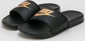 Nike Benassi JDI black / metallic gold
