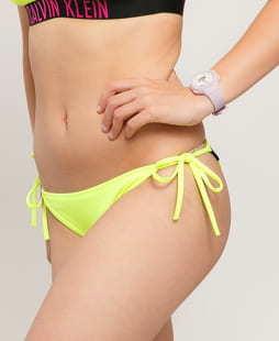 Calvin Klein Cheeky String Side Tie - N neon žluté