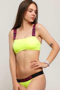 Calvin Klein Bandeau - RP - N neon žluté