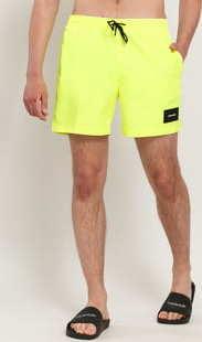 Calvin Klein Medium Drawstring neon žluté