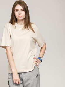 Nike W NSW Essential Top SS BF béžové