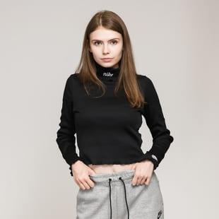 Nike W NSW Top LS Rib Femme černé