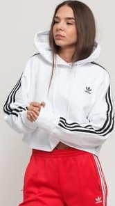 adidas Originals Cropped Hood bílá