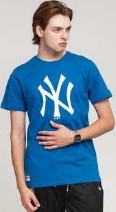 New Era MLB Seasonal Team Logo Tee NY modré
