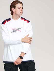 Reebok Classic D Teamsports Crew bílá