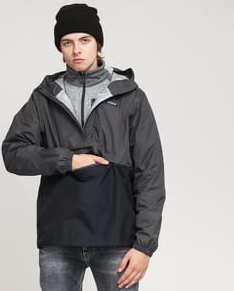 Patagonia M's Torrentshell 3L P/O tmavě šedá / černá