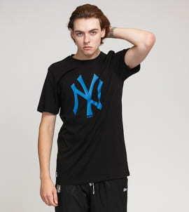 New Era MLB Seasonal Team Logo Tee NY černé / modré