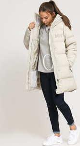 Helly Hansen W Adore Puffy Parka světle béžová