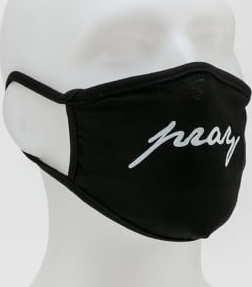 Urban Classics Pray Wording Face Mask černá