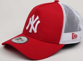 New Era Clean Trucker 2 NY C/O červená / bílá