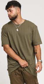 Urban Classics Organic Basic Tee olivové