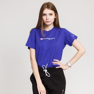 Champion Script Logo Tee modré