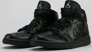 Jordan WMNS 1 Mid blck / black - white