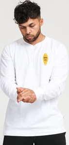 WOOD WOOD Han Long Sleeve bílé