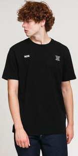 WOOD WOOD Voyages Tee černé