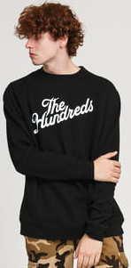 The Hundreds Forever Slant Logo Crewneck černá