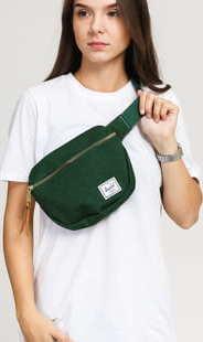 The Herschel Supply CO. Fifteen Hip Pack melange tmavě zelená