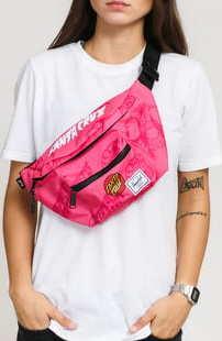 The Herschel Supply CO. Santa Cruz Seventeen Hip Pack růžová / bílá