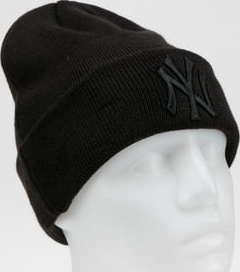 New Era MLB Essential Cuff Knit Beanie NY černý