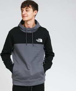 The North Face M Himalayan Hoodie tmavě šedá / černá