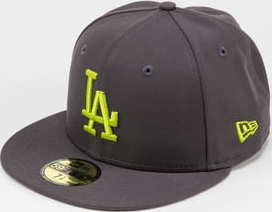 New Era 5950 MLB League Essential LA tmavě šedá 7 5/8 (60.6 cm)