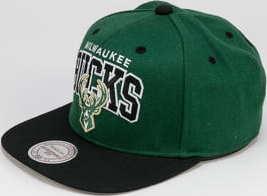 Mitchell & Ness Team Arch Snapback Milwaukee Bucks