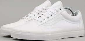 Vans Old Skool true white