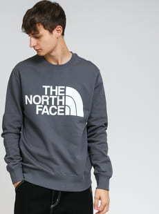 The North Face M Standard Crew tmavě šedá