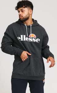 ellesse SL Gottero OH Hoody melange tmavě šedá
