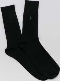 Polo Ralph Lauren Egyptian Cotton Socks černé