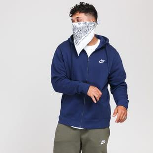 Nike M NSW Club Hoodie FZ BB navy