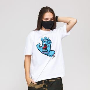 Santa Cruz W creaming Hand Tee bílé
