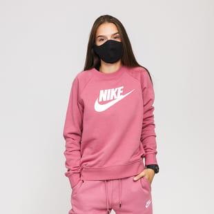 Nike W NSW Essential Crew Fleece HBR světle fialová