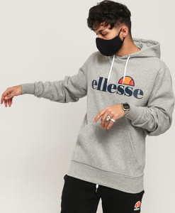 ellesse SL Gottero OH Hoody melange šedá