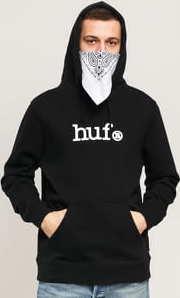 HUF Adler Hoodie černá