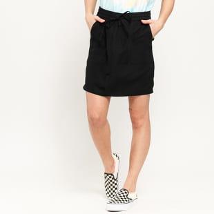 Urban Classics Ladies Viscose Twill Skirt černá